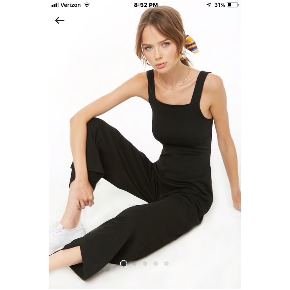 Wide leg jumpsuit